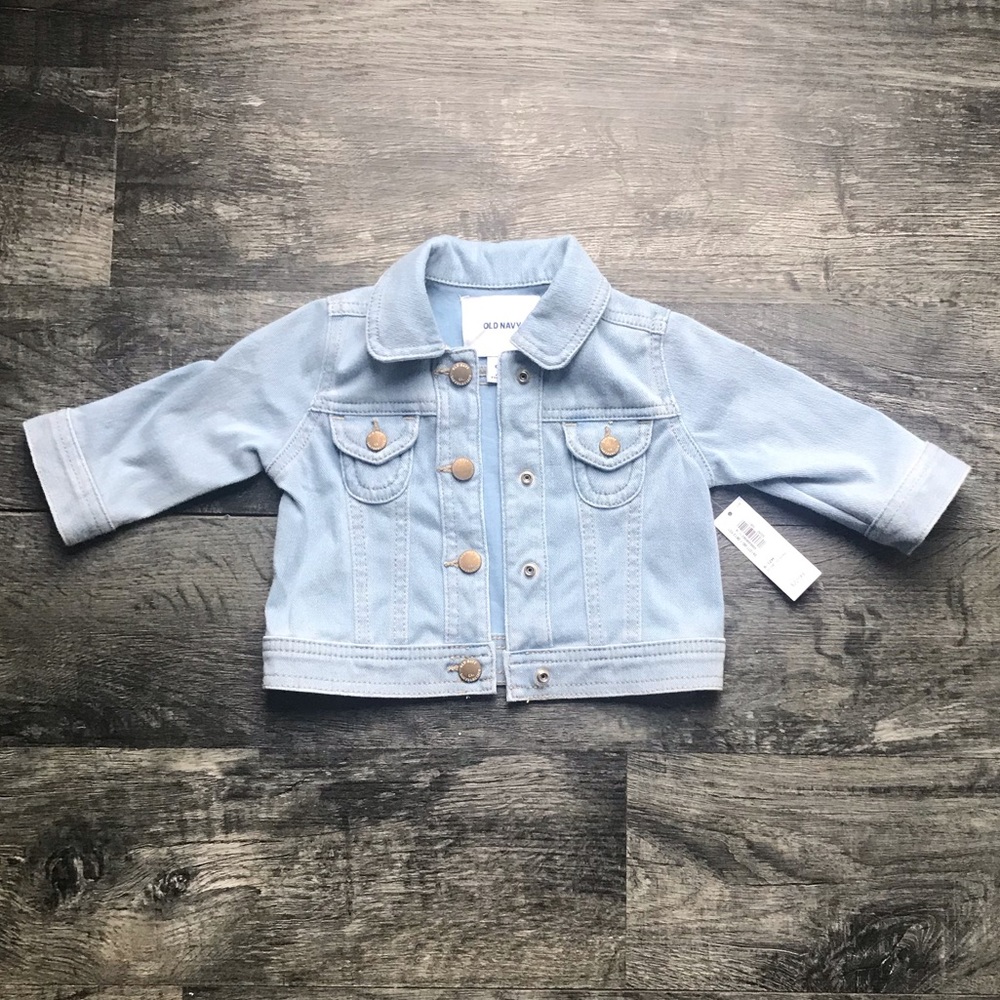 NWT Baby girls denim jacket